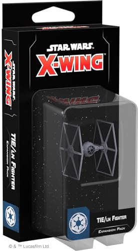 Fantasy Flight Games - Star Wars X-Wing Second Edition: Galactic Empire: TIE/ln Fighter Expansion Pack - Miniature Game