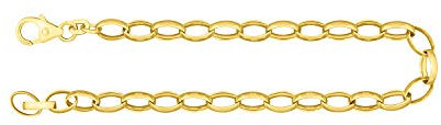 EDELIND 8 K/333 Gold Armband Damen Herren 5 mm Bracelet Erbskette aus Echt Gold Länge 19 cm, Armkette Gelbgold Goldarmband mit Schmuck Geschenk Box
