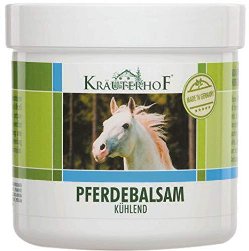 2 x Kräuterhof Horse Balm Cooling Massage Gel Cream 250 ml Each