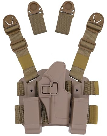 Pierna de la Pistola Airsoft Pistola de Caza Pistola de Pistola G 17 19 22 23 31 32 Derecha Gota