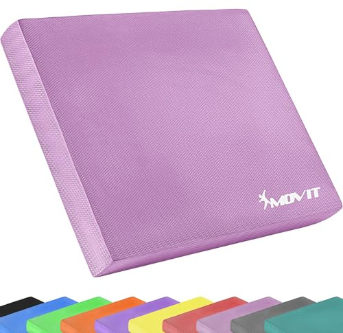 MOVIT® Balance Pad 50 x 40 x 6 cm, TPE, rutschfest, 10 Farben | PE-Wackelkissen mit Waffelstruktur für Balance, Koordination, Yoga, Pilates, Core- und Reha-Training, hautverträglich