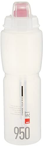 ELITE Jet Biodegradable MTB, clear with red logo 950 ml, 709713