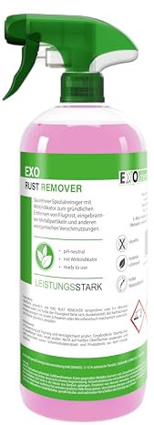 EXO Rust Remover mit Wirkindikator | pH-neutraler & säurefreier Flugrostentferner (1 Liter)