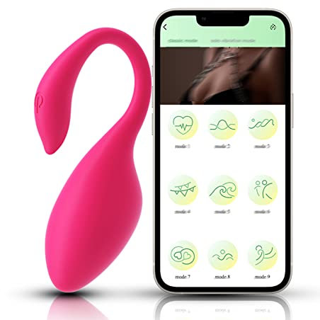 TYDAY Bullet Vibratoren mit APP Fernbedienung für sie Klitoris und G-Punkt Höschen Tragbarer Vibratoren Vibro-ei mit10 Vibrationsmodi Anal Dildo Sex Spielzeug für Frauen Paar