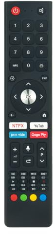 Télécommande Fit for PRIME55C14S PRIME32C15GLE PRIME40C15GLE W24CF16CGLE | W40CF16CGLE W32CF17CGLE W40CF17CGLE W43CF17CGLE W50CF17CGLE W55CF17CGLE K40DLC16GLE