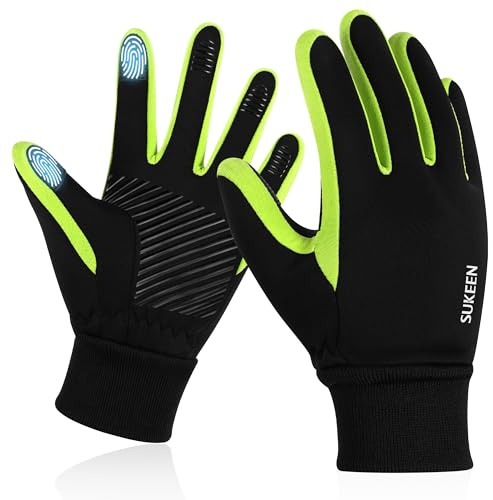 Kids Winter Sports Cycling Gloves Children Warm Touch Screen Anti-slip Thermal Outdoor Windproof Gloves for Boys Girls Running Riding Bike