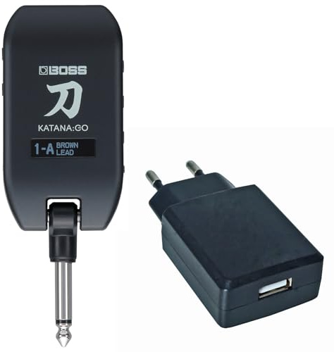 Boss Katana GO Amp Plug Kopfhörer-Verstärker + keepdrum BS510 Netzteil