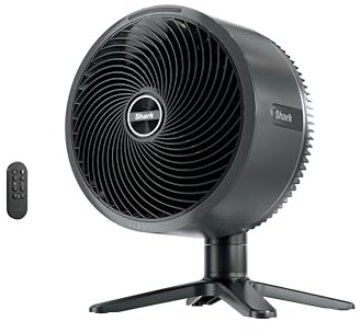 Shark FlexBreeze TableMate Portable Tabletop Fan, Outdoor, Indoor, Corded & Cordless Tabletop Fan, Quiet, Powerful, 70ft Range, Up to 24 Hours of Battery Runtime, for Home,Office and Bedroom, FA151BRN