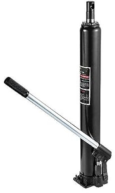Gato HidráUlico Para Coche, Gato hidráulico largo de 8 toneladas con bomba de un solo pistón, recolector de cerezas Manual con mango, grúas for taller de garaje, elevador de motor Fuerte Capacidad De