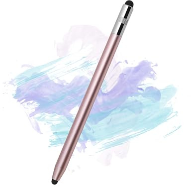 3 in 1 AMZ Tablet Pen for Fire Max 11 Stylus, Fire HD 10 Pen, Fire Tablet Stylus Pen, Stylus for Touch Screen Tablets (3in1-Rose Gold)