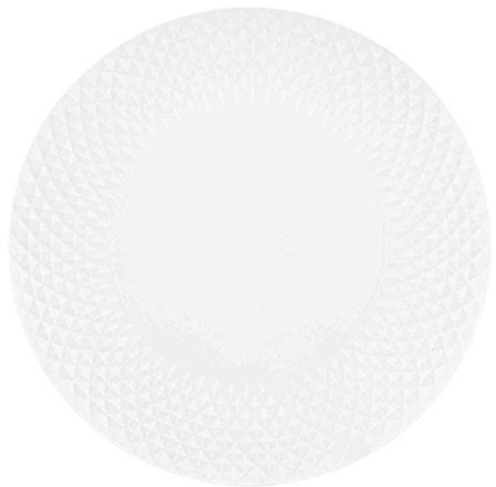 Vista Alegre Porcelaine Maya Assiette à Pain et beurre – Lot de 4 Small blanc