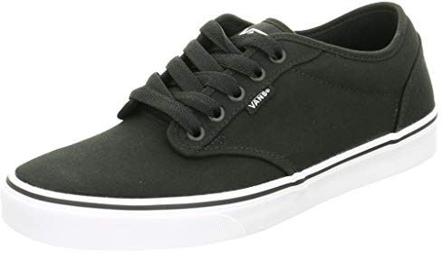 Vans Atwood Canvas Sneaker Sneakers, Schwarz Ripstop Black Ebony Ved, 46 EU, Lona Negra Blanco Negro, 41 EU
