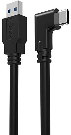 Easy Hood Cable Usb 3.0 a A Usb C Cable Link, Cable de Transferencia de Datos de Carga Tipo C para Cámara Oculus Quest 2 Accesorios Compatible con Móvil/Pc/Pico 4 Accesorios/Steam Vr