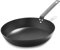 Merten & Storck Vorgewürzt Induktions Bratpfanne 30 cm aus Kohlenstoffstahl, Gusseisen Leicht, Langlebig, Braten, Grill, Antihaft mit Gebrauch, Backofenfest bis 315°C, Schwarz