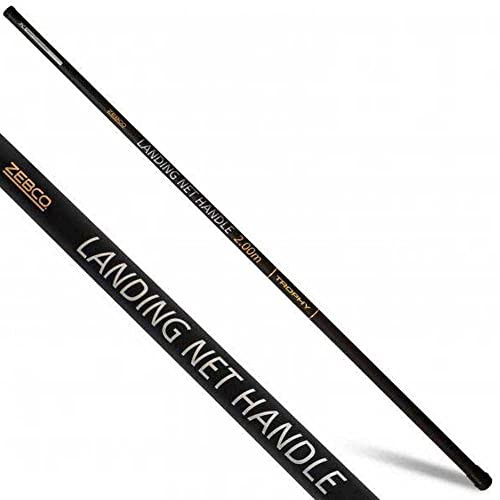 Zebco Premium Trophy Kescherstab Angel-zubehör mit Universalgewinde für Kescherköpfe, Diverse, 2,50 m