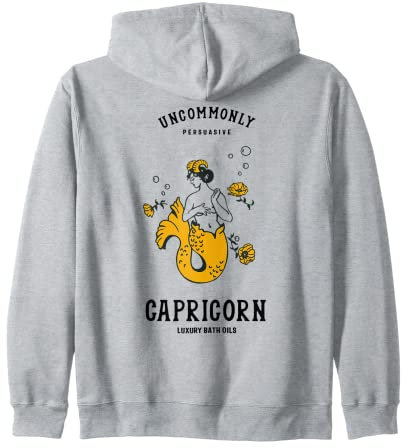 Capricorn Luxus-Badeöle: ungewöhnlich überzeugend. Sternzeichen Kapuzenjacke