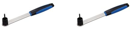 BBB Cycling LockOut Zahnkranzabzieher Shimano-kompatibel Entfernt Kassetten-Verschlussringe und Center-Lock-Scheibenbremsnabensystemen BTL-12S, Schwarz-silber