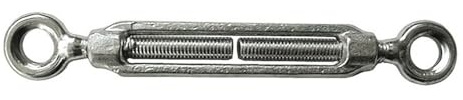 30PZ TENDITORE A DUE OCCHI PER FUNI mm. 8 (5/16)