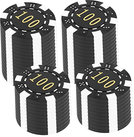 JOINPAYA 50pièces Jetons De Jeu Plastique avec Chiffres De Monnaie pour Jouets Accessoires De Jeu