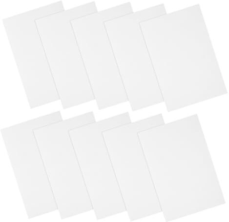 Lurrose 15 Stück Selbstklebende Filzgleiter 210x300x1mm Weiß Möbelfilzplatten Möbelunterlagen Bodenschoner Für Hartholzböden Stühle Tische Geräuschdämpfend
