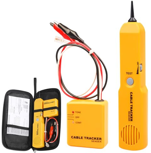 Del Filo, Tester di Circuito, Portatili Localizzatore di Linea di Rete e Cavi Telefonici, Tester di Cavo di Rete Presa RJ-11, Fili e Cavi di Ricerca e Localizzazione, Rilevamento della Continuità del