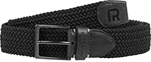 Redbridge Geflochtener Gürtel Elastisch Flexibel verstellbar Unisex Stretchgürtel Schwarz 90