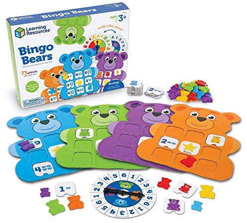 Learning Resources Bingo Björnar Leksaker 73-Bit Lekset