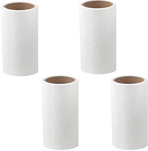 Bastis 301.411.26 Nachfüllrolle für IKEA BÄSTIS Fusselroller, 60 Blätter, 4 Stück