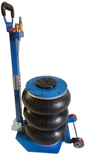 Pneumatischer Wagenheber 5T, Druckluftwagenheber Wagenheber 11023lbs Kapazität Luftkissenheber Luftheber Wagenheberheber mit Einstellbar Griff