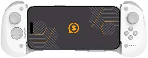 Scuf NOMAD Mando iPhone Inalámbrico para Móviles – Paletas Traseras – Sticks Antidrift – Bluetooth 5.0 Conectividad – PS Remote, Xbox Game Pass, Apple Arcade, Steam Link – Blanco