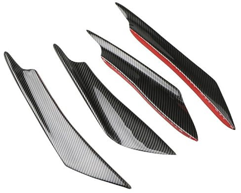 SOLUSTRE Automotive Heckabdeckung Carbon Fiber Air Deflector Frontspoiler Material