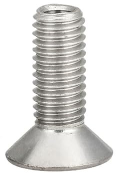 Manoud 1-5P M4 M5 M6 M8 M10 M12 Edelstahl Hohlflachkopf Senkkopfschraube Hohlschraube Lampe Gewindeschraube Durchgangsloch(M12x35mm 1pcs)