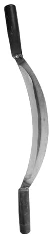 FONDOTIN Herramienta Descortezadora Curva para Árbol Jardín, Acero Al Manganeso Afilado, Herramienta Raspadora De Corteza Duradera, Uso Jardinería y Poda