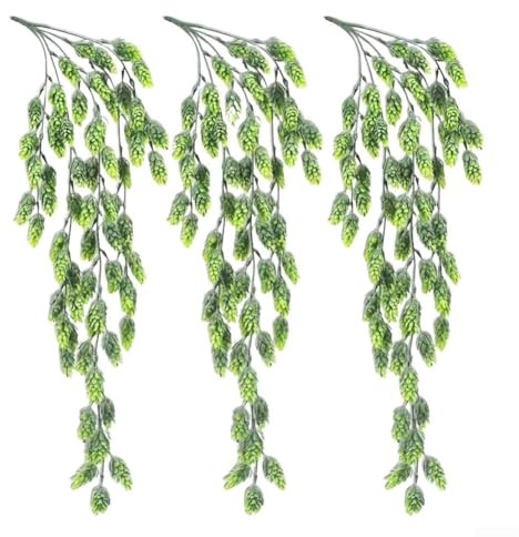 Pianta di ananas da appendere, 80 cm, decorazione chic per pareti, salotti e giardini (A)