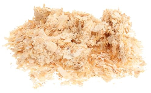SHINEOFI Copeaux de Bois pour Hamster sans Poussière 500g Litière Absorbante D'odeurs pour Animaux Petits Encourage Comportement Naturel