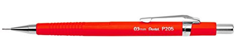 Pentel P200 Druckbleistift Spitze: 0,5 mm Fusto Rosso Fluo