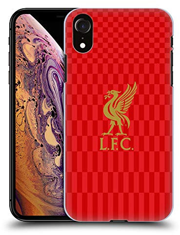 Head Case Designs Offizielle Zugelassen Liverpool Football Club Kit Gold Und Rot Liver Bird Harte Rueckseiten Handyhülle Hülle Huelle kompatibel mit Apple iPhone XR