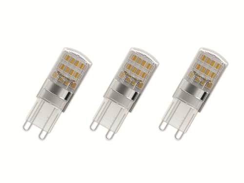 Osram G9, Bianca Calda, 2700 K, 3-Confezione, Chiaro, unità [Classe di efficienza energetica F]