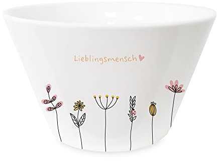 Grafik-Werkstatt - Cuenco de cereales con oro auténtico, de porcelana