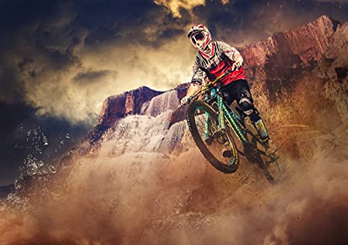 CALVENDO Poster 59,4 x 42,0 cm Querformat Ein Motiv aus dem Kalender Mountainbike Trails, Poster DIN A2 quer| Bilder, Kunstdruck, Wandbild, Wanddeko, Prints ohne Rahmen
