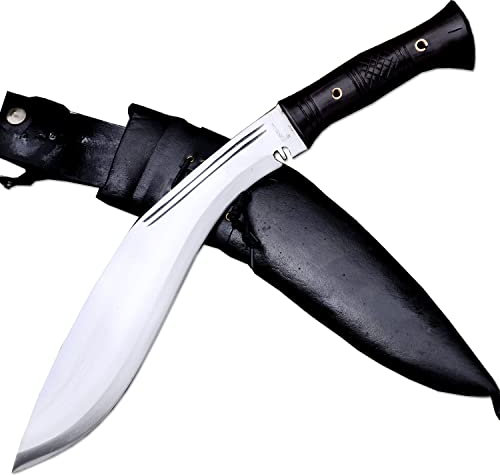 30 cm lange Klinge, handgefertigt, Gurkha-Kukri-Khukuri-Messer, Machete, Kukri-Schwert, handgeschmiedet in Nepal, schärfen, sofort einsatzbereit