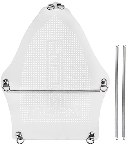 QUARKZMAN Fer Housse Antiadhésif Fer Chaussure PTFE Électrique Fer Assistant Outil Fer Semelle Plaque Repassage Protecteur Convient Plus Petit Que 220mm(Longueur) x 180mm(Largeur)