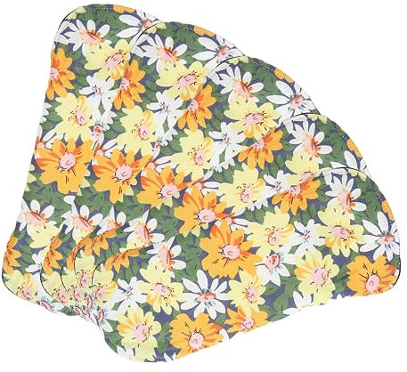 5 Assorbenti Mestruali Riutilizzabili in Tessuto Ad Alto Assorbimento, Super Assorbenti a Prova di Perdite, Assorbenti Lavabili in Cotone Morbido per Assorbenti Femminili, (M)