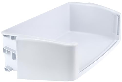 AMI PARTS WR71X10973 WR71X10607 Refrigerator Door Bin Middle Replacement for Ge Refrigerator Door Shelf AP5628753, 2313915, PS3513394, WR71X10253 (No Front)