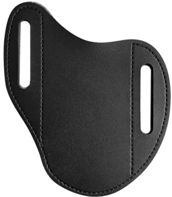 Étui à Couteau Pliant, Gaine de Couteau Ceinture Cuir, Fourreau Portable pour Couteaux Jusqu'à 5 Pouces de Longue et 1,5 Pouces de Large (sans Couteau)