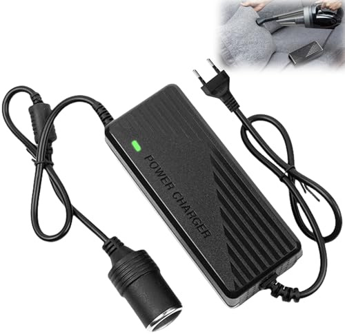 KFZ Netzadapter, Spannungswandler 220v auf 12V, 15A 180W Netzteil Zigarettenanzünder Wechselrichter Netzteil Adapter Stromwandler mit Zigarettenanzünder für Autokühlschränke Reifenfüller Kühlschränke