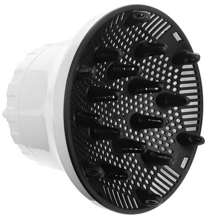 CLISPEED Diffusoraufsatz für Haartrockner Verstellbarer Diffusor für Lockiges und Dickes Haar Universeller Haardiffusor mit Großer Haube für Schnelles Trocknen und Einfache Lockenbildung
