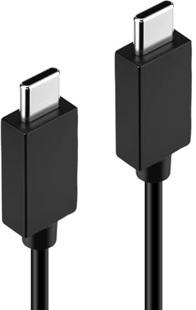 Tolesum Ladekabel für PS5 Controller,2M USB-C auf USB C Ladekabel, Typ C Netzkabel Ladegerät für PlayStation 5 Dual sense Controller,Xbox