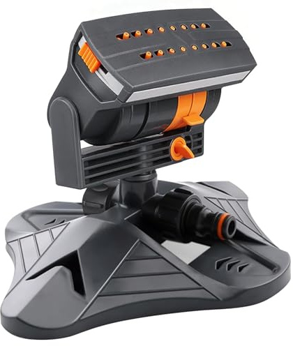 Aspersor de Riego Césped Oscilante Automatico,4 Modos