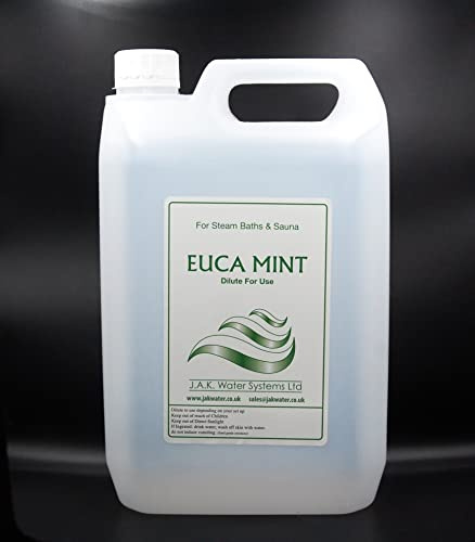 Fragrance for Sauna and steam Rooms 2 x 5L (Eucalyptus and Peppermint)